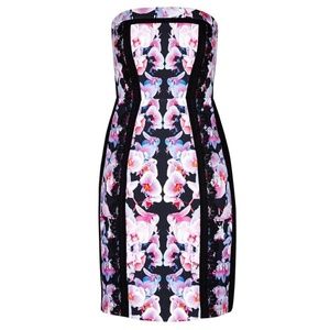New City Size 18 Chic Floral Affair Cocktail Dress